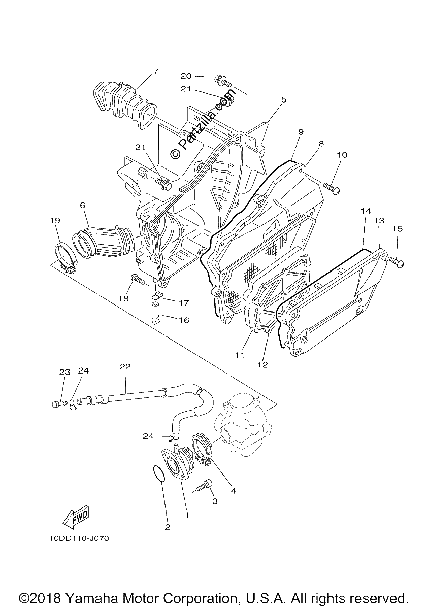 Diagrama de INTAKE