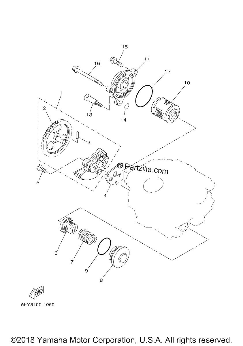 Diagrama de OIL PUMP