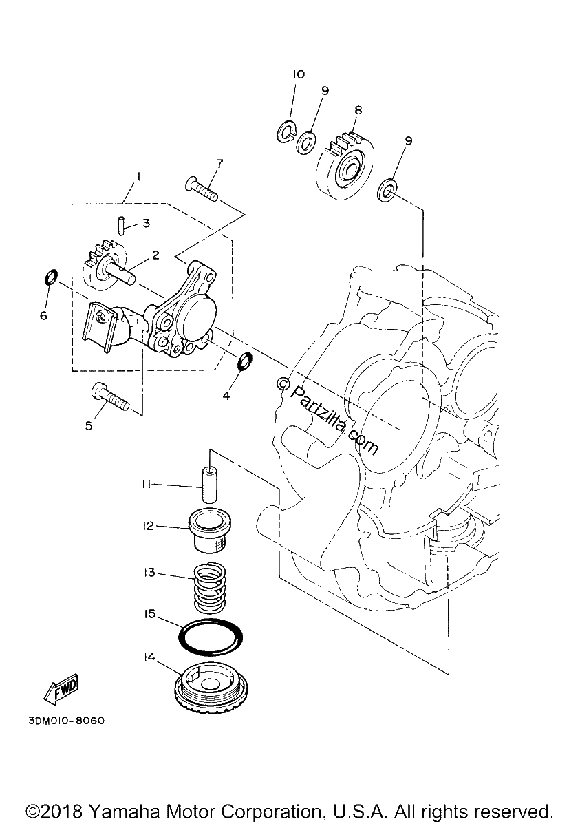 Diagrama de OIL PUMP