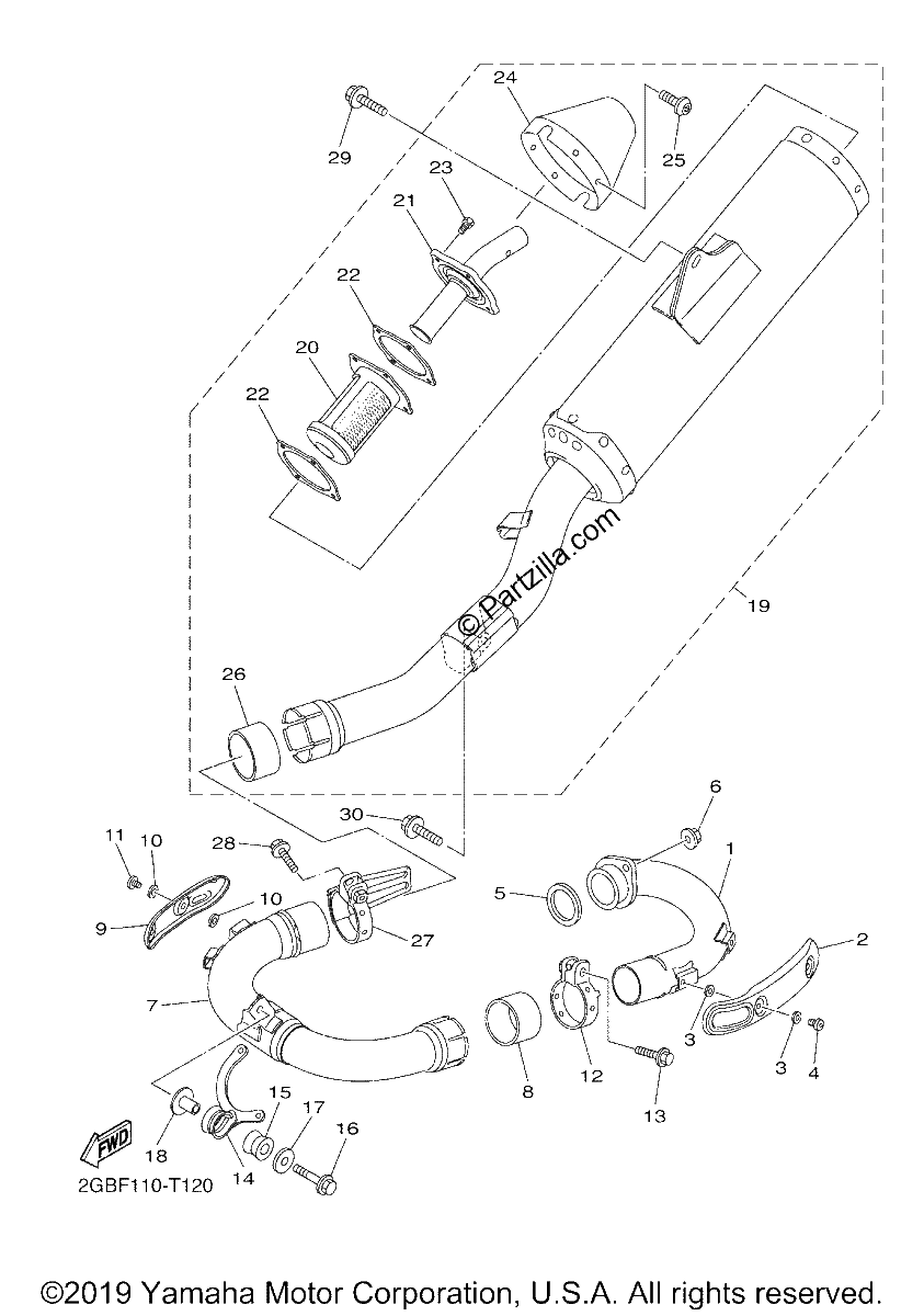 Diagrama de EXHAUST