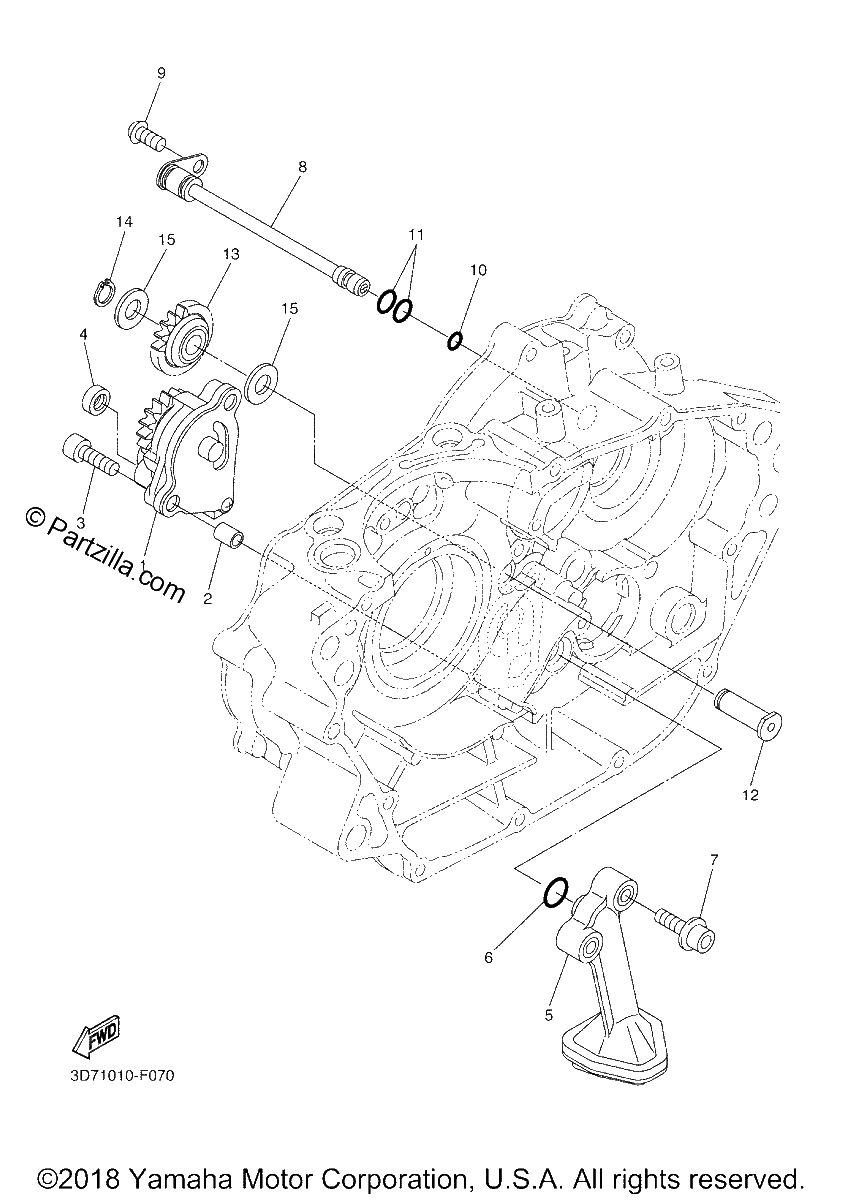 Diagrama de OIL PUMP