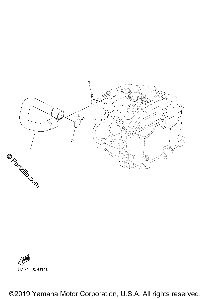 Diagrama de AIR INDUCTION SYSTEM