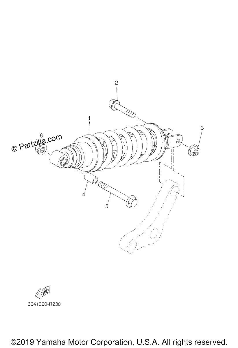Diagrama de REAR SUSPENSION