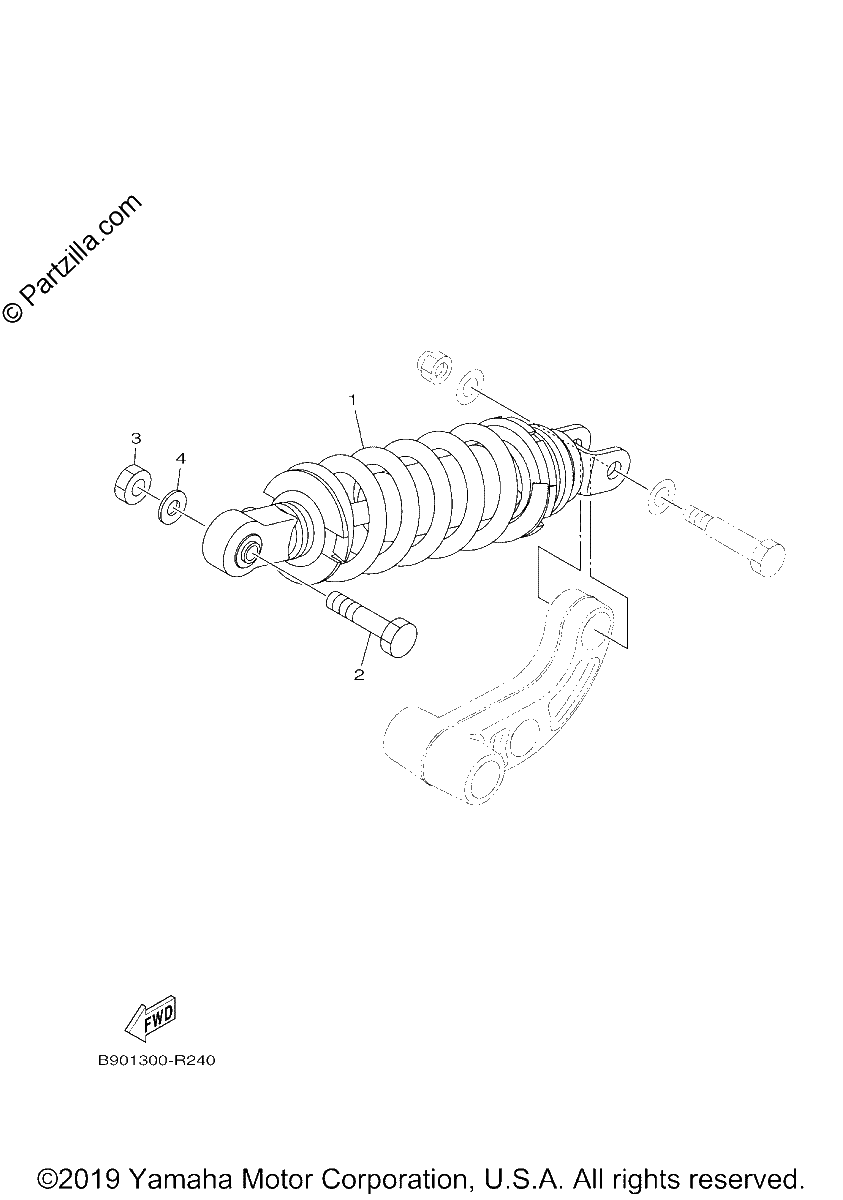 Diagrama de REAR SUSPENSION
