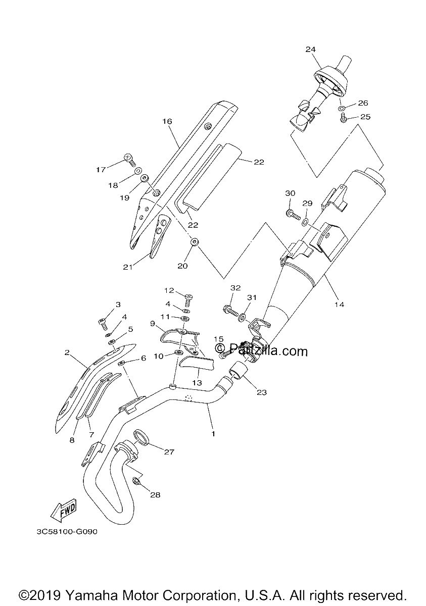 Diagrama de EXHAUST