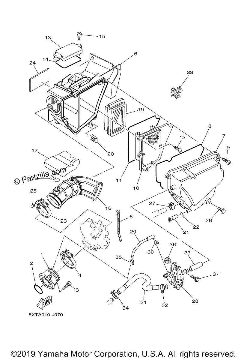 Diagrama de INTAKE