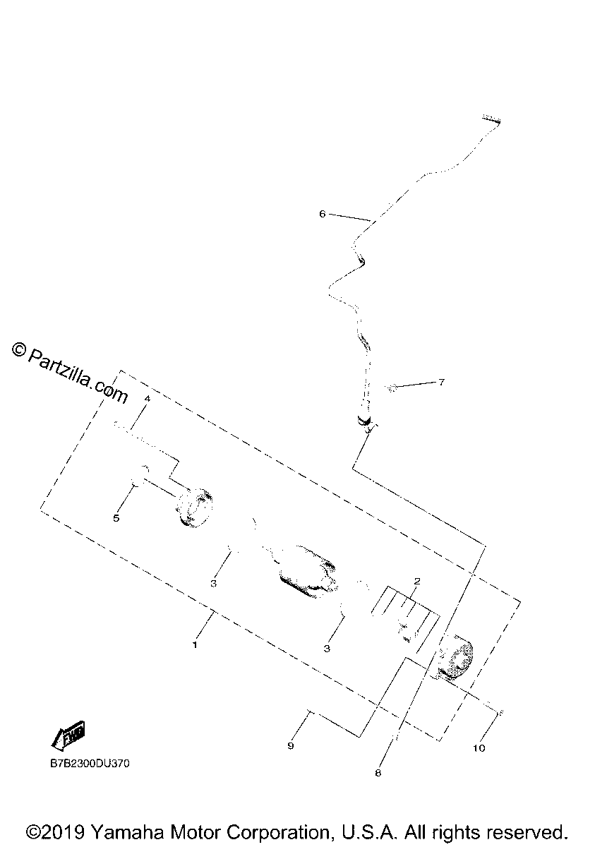 Diagrama de STARTING MOTOR