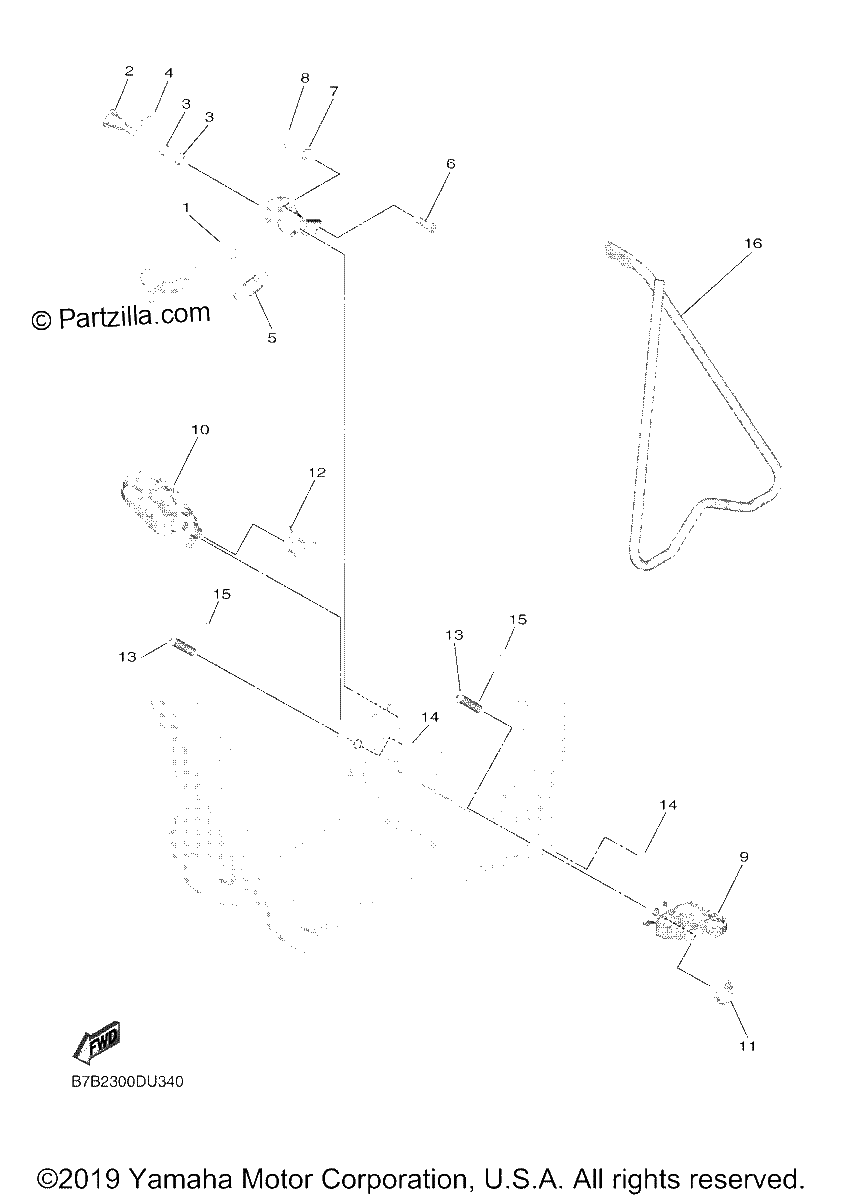 Diagrama de STAND FOOTREST