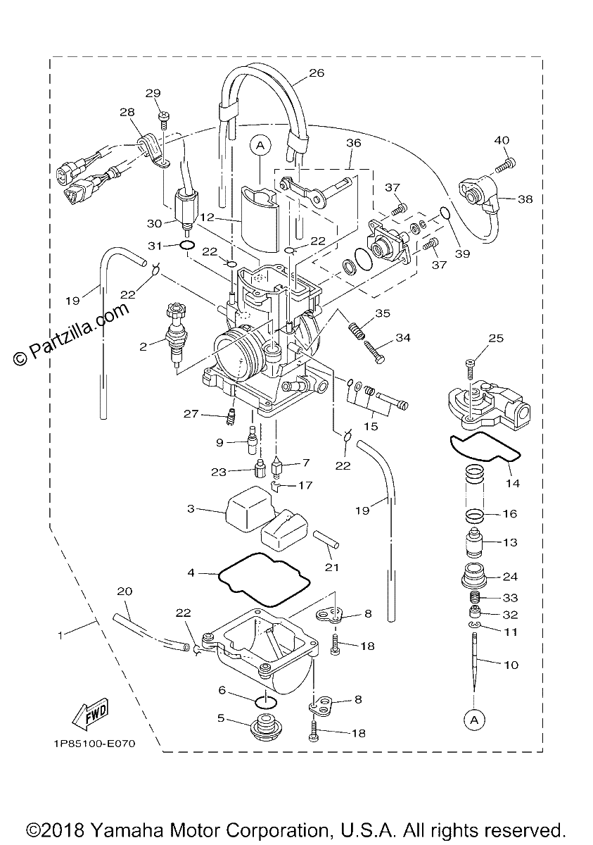 Diagrama de CARBURETOR