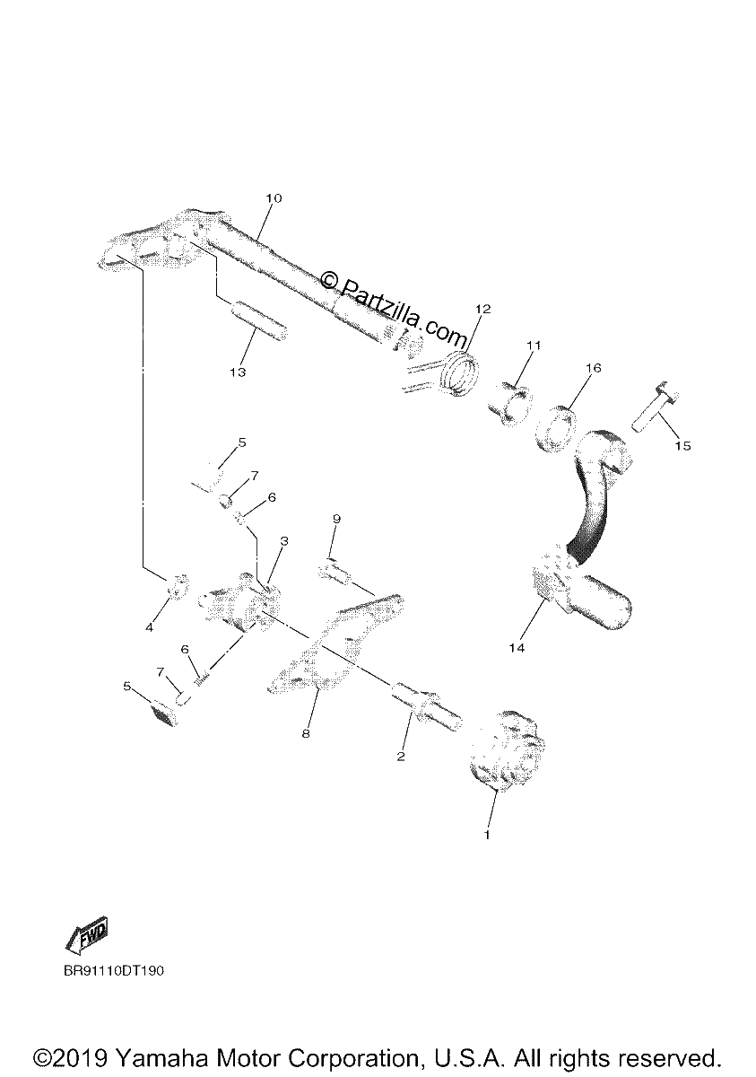 Diagrama de SHIFT SHAFT