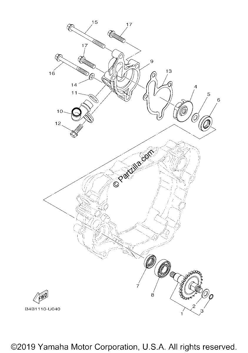 Diagrama de WATER PUMP