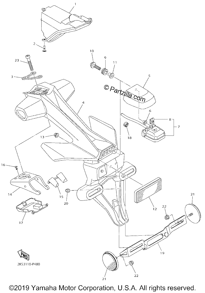 Diagrama de TAILLIGHT