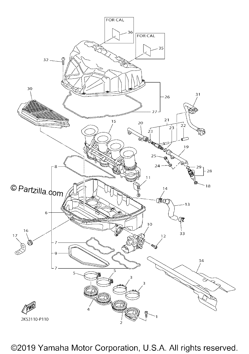Diagrama de INTAKE