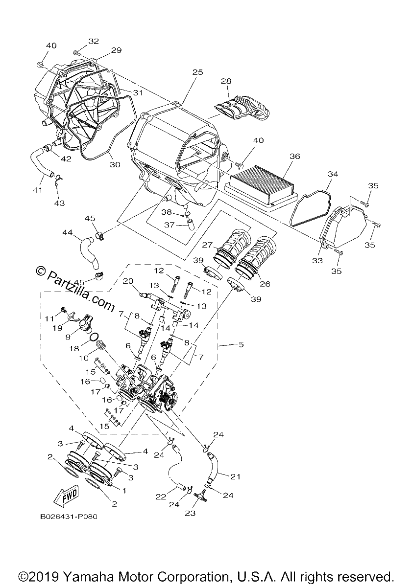 Diagrama de INTAKE