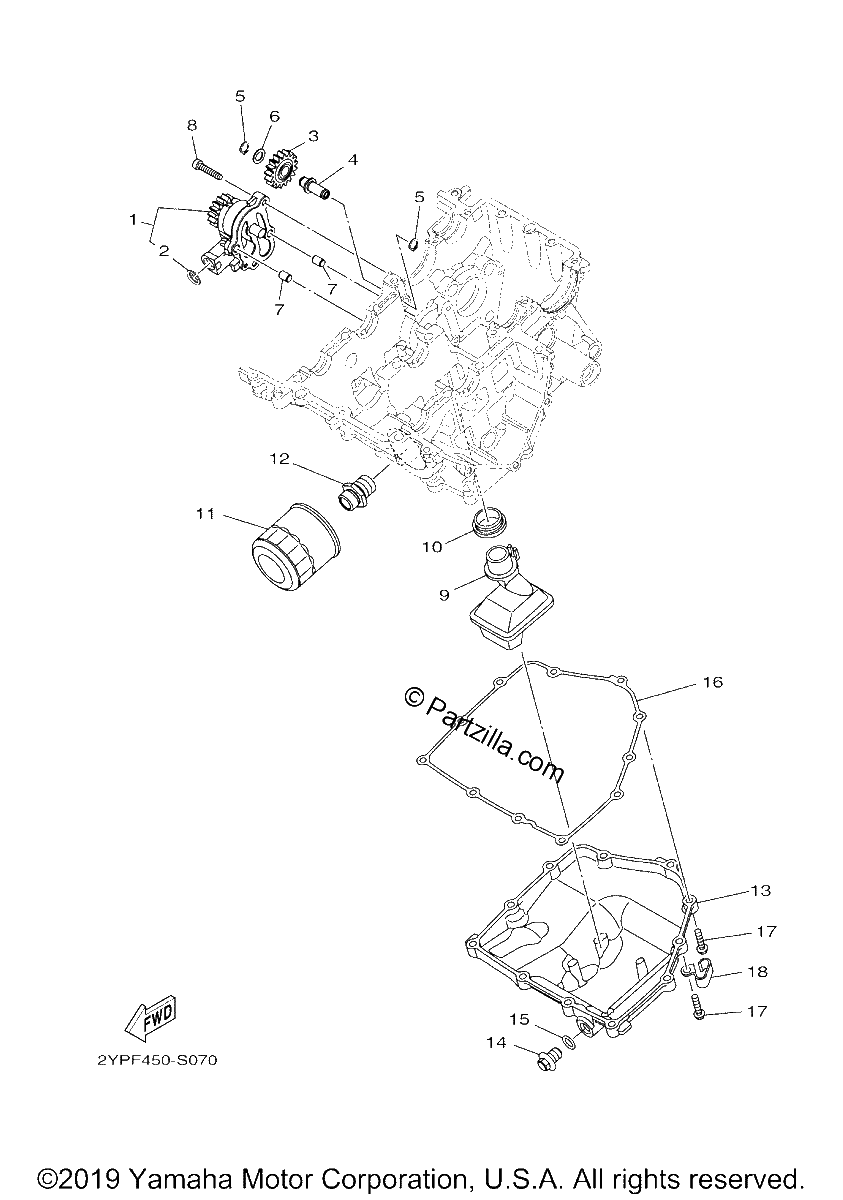 Diagrama de OIL PUMP