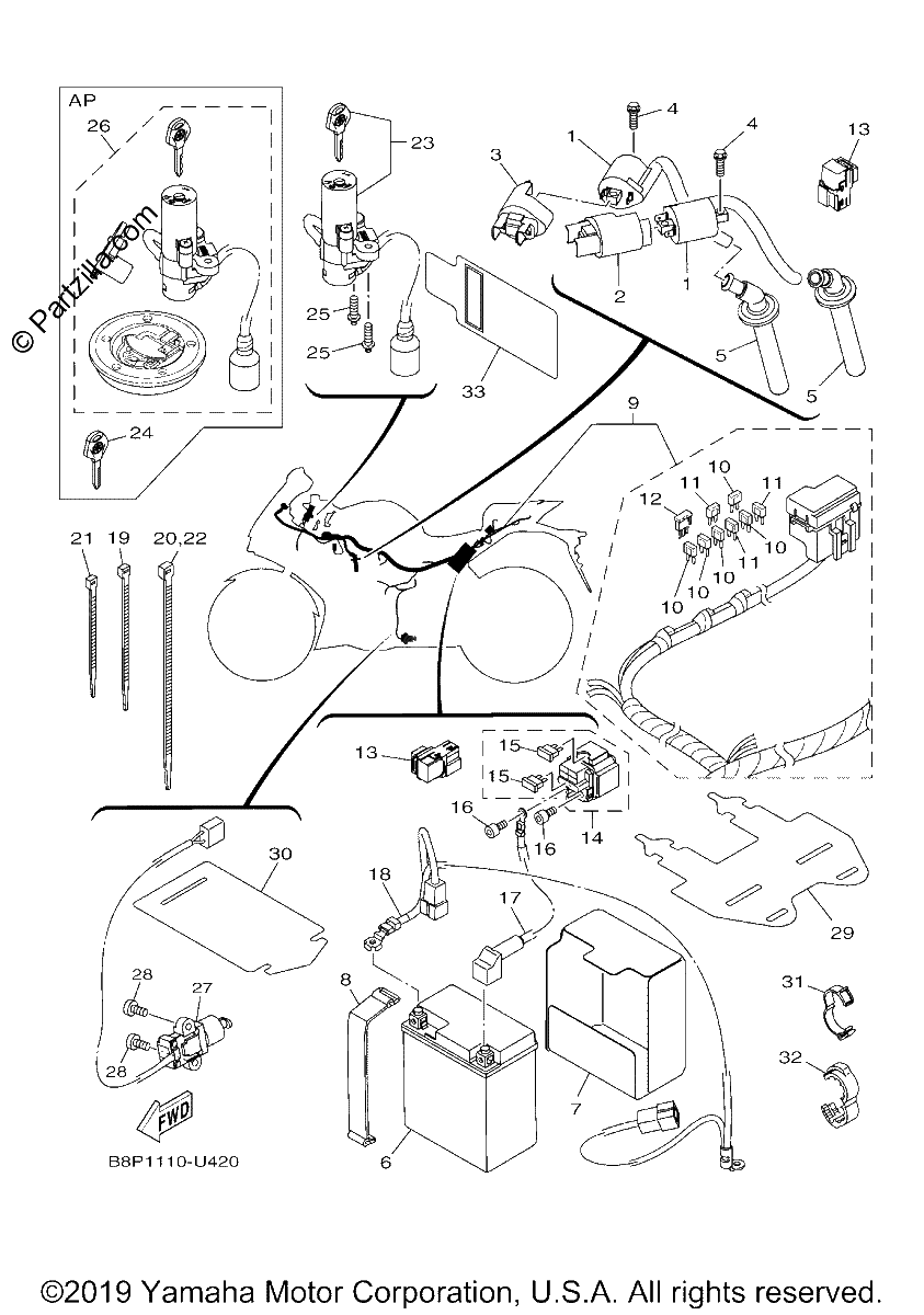 Diagrama de ELECTRICAL 1