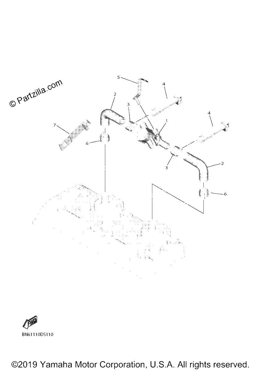 Diagrama de AIR INDUCTION SYSTEM