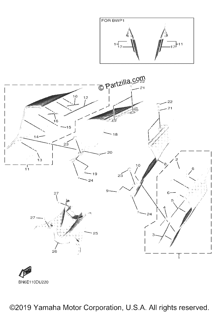 Diagrama de SIDE COVER