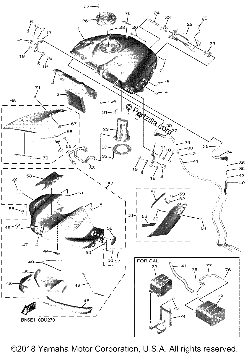 Diagrama de FUEL TANK
