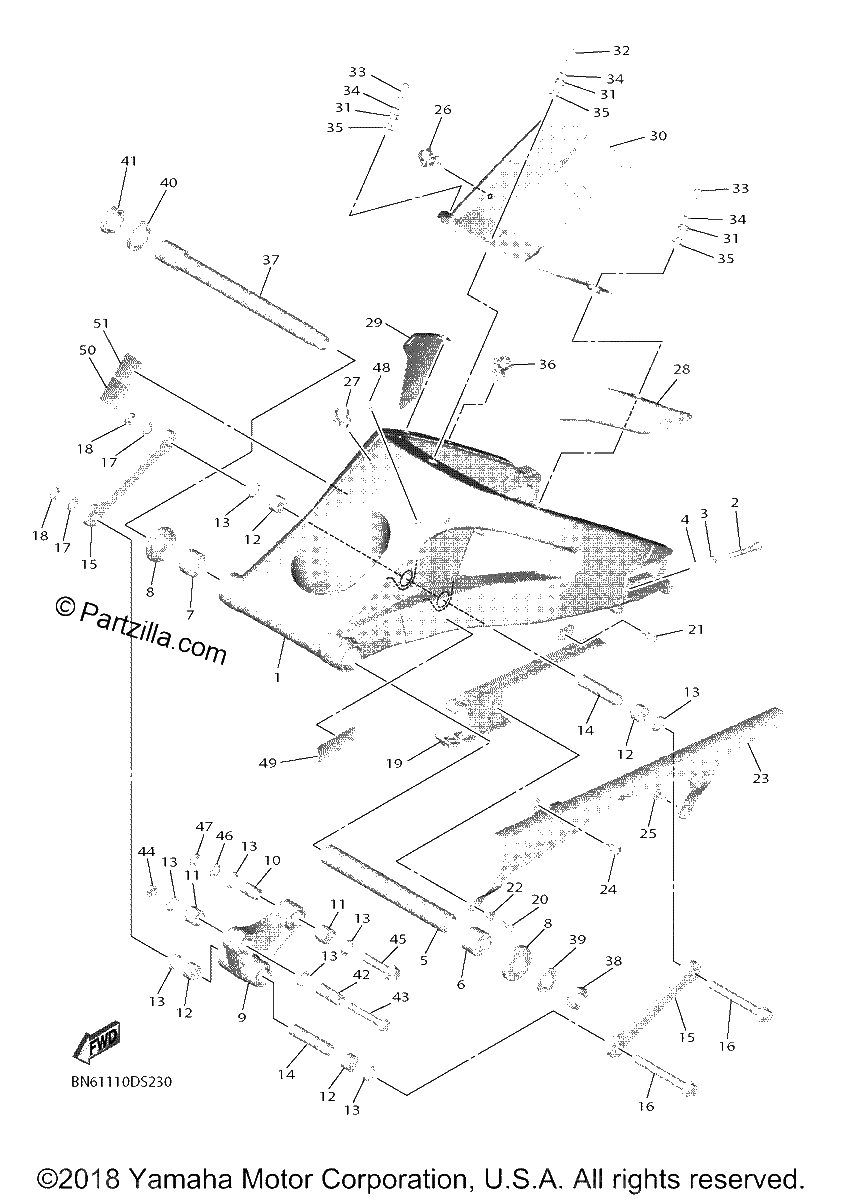 Diagrama de REAR ARM