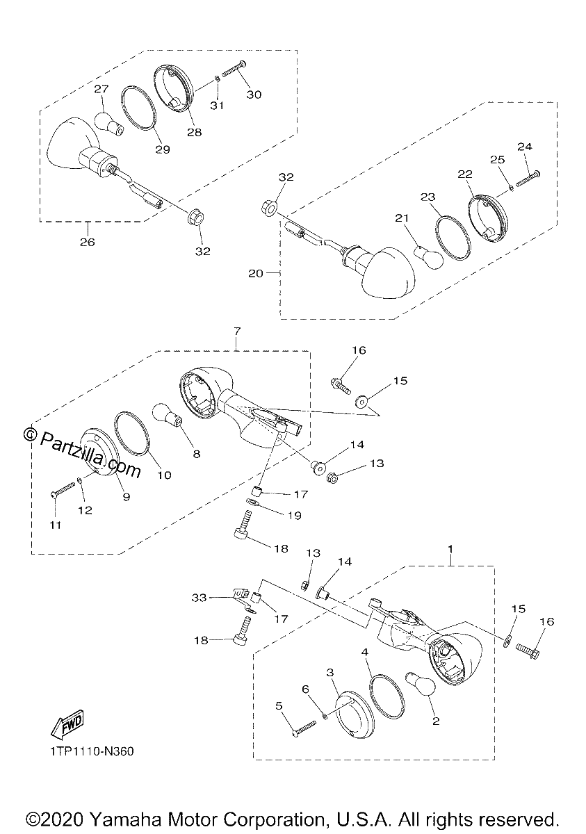 Diagrama de FLASHER LIGHT
