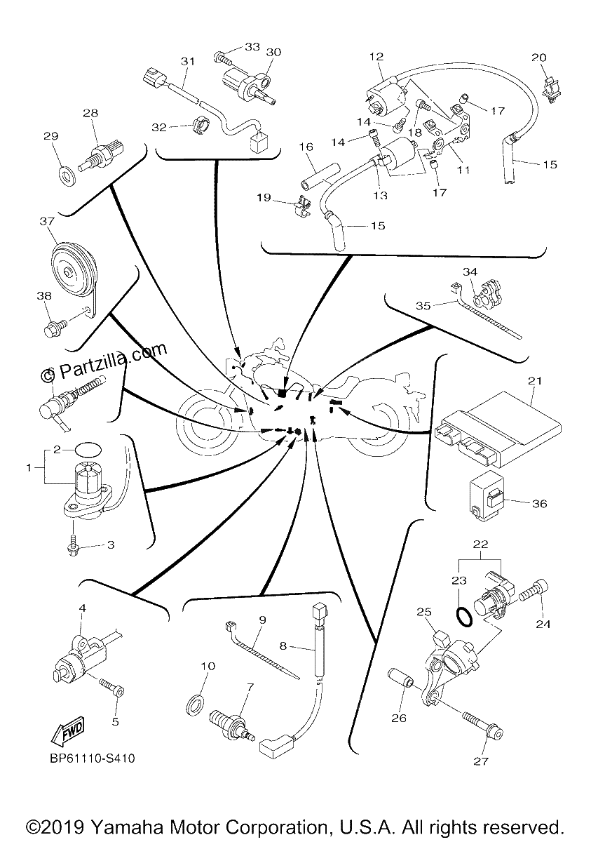 Diagrama de ELECTRICAL 1