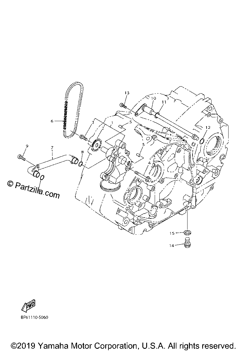 Diagrama de OIL PUMP