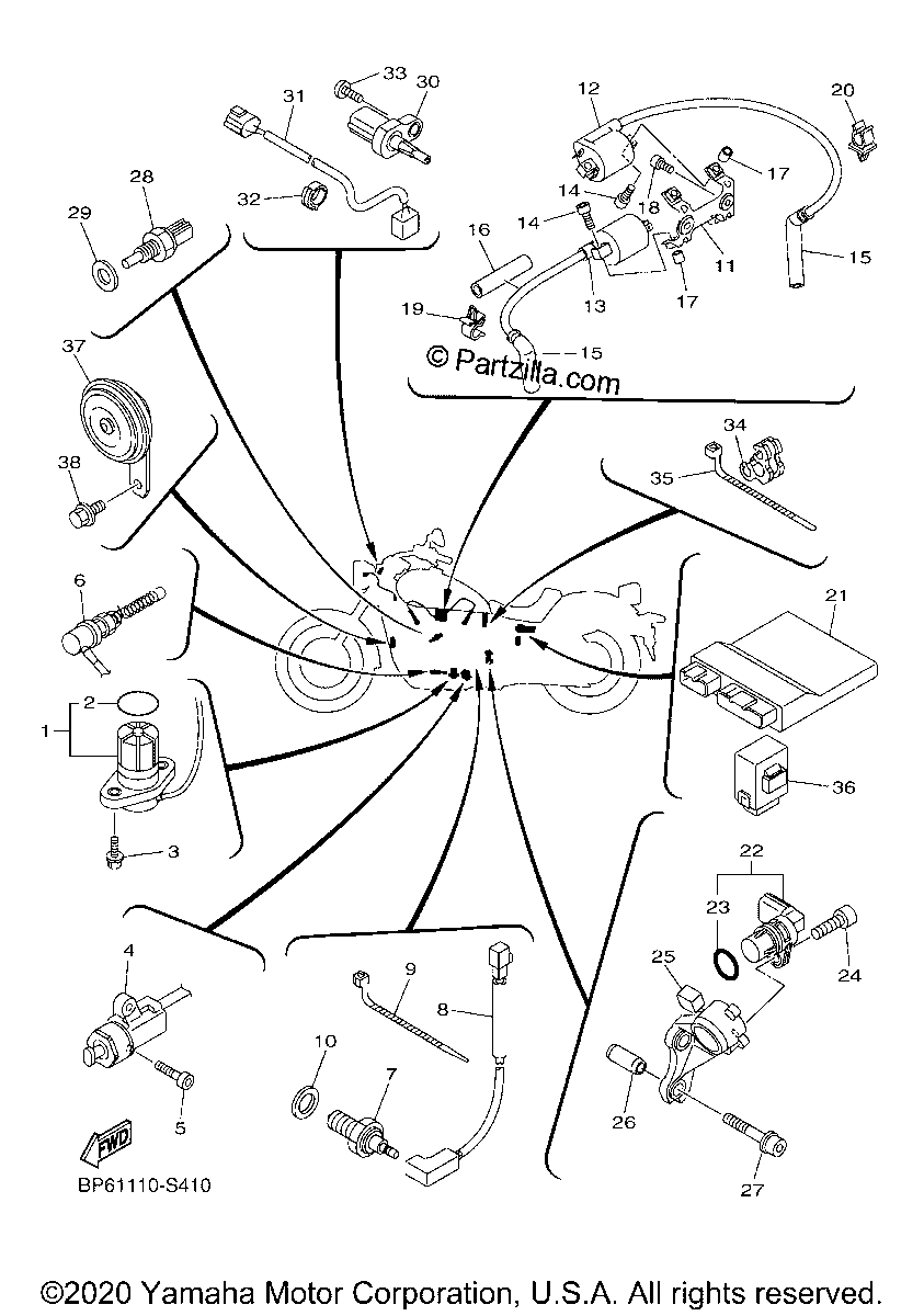 Diagrama de ELECTRICAL 1