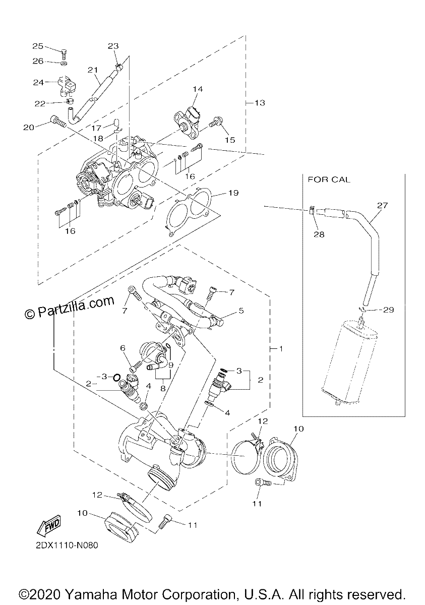 Diagrama de INTAKE 1