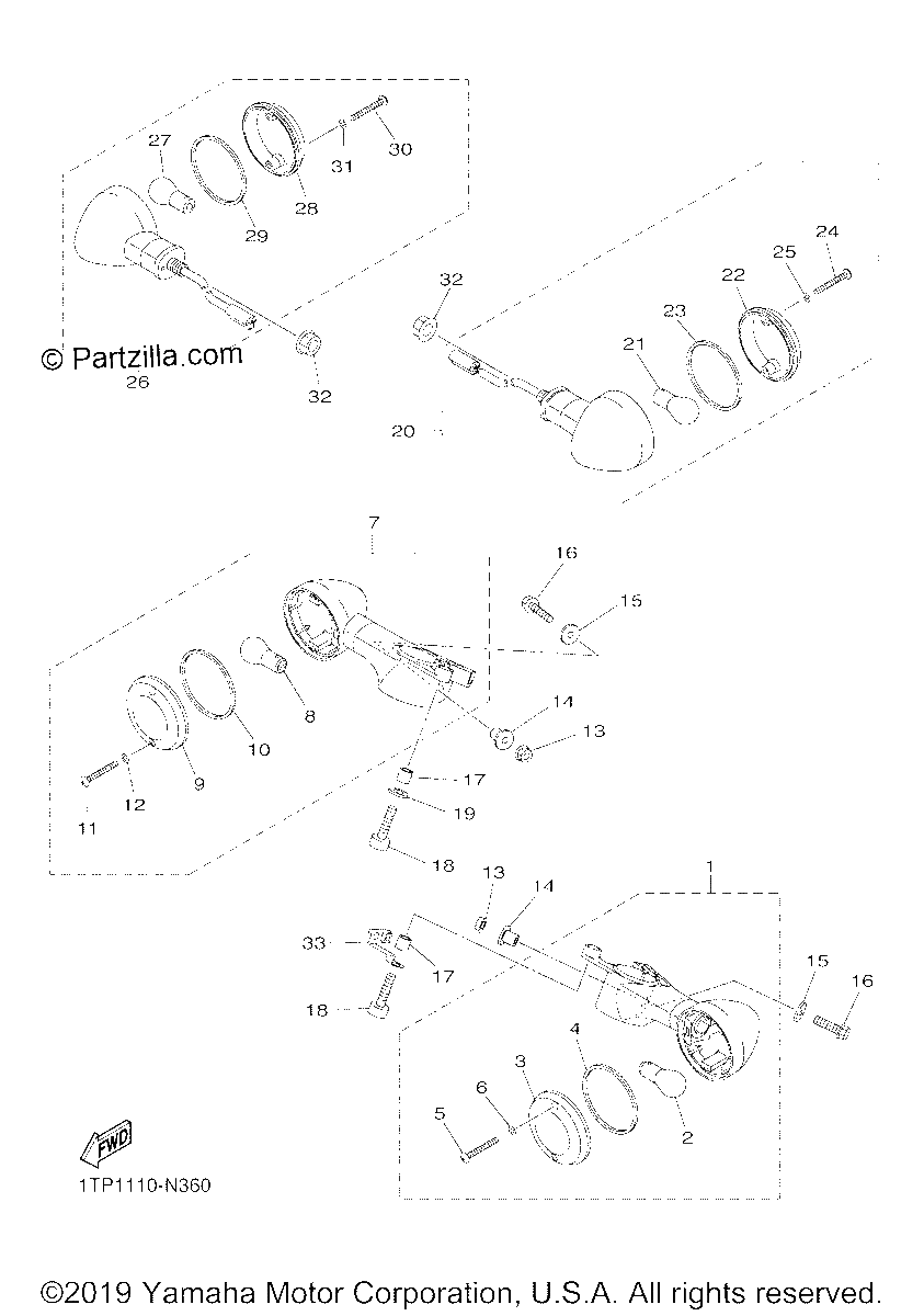 Diagrama de FLASHER LIGHT