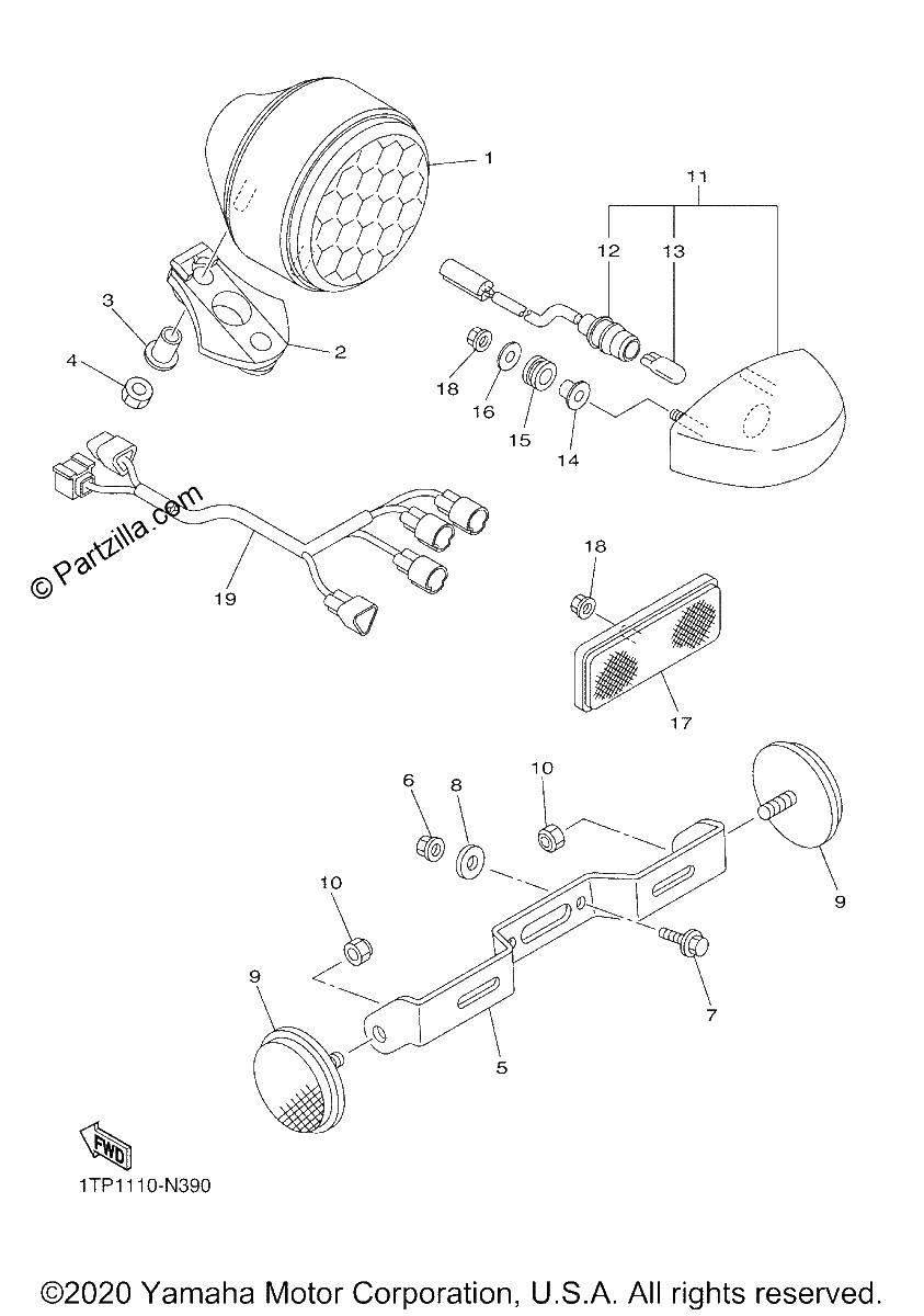 Diagrama de TAILLIGHT