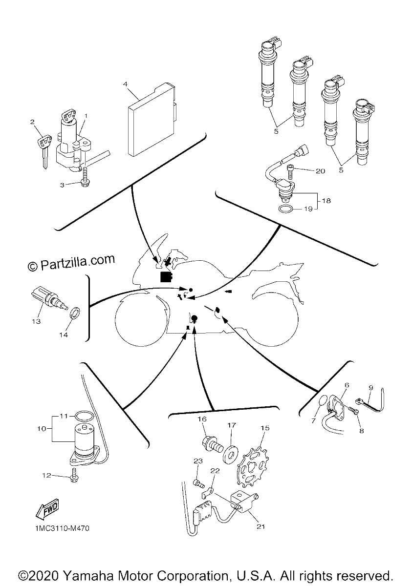 Diagrama de ELECTRICAL 1