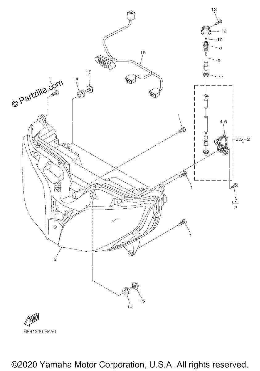 Diagrama de HEADLIGHT