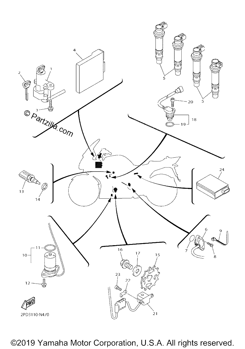 Diagrama de ELECTRICAL 1