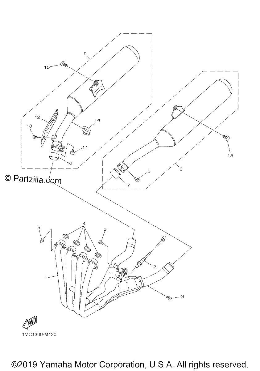 Diagrama de EXHAUST