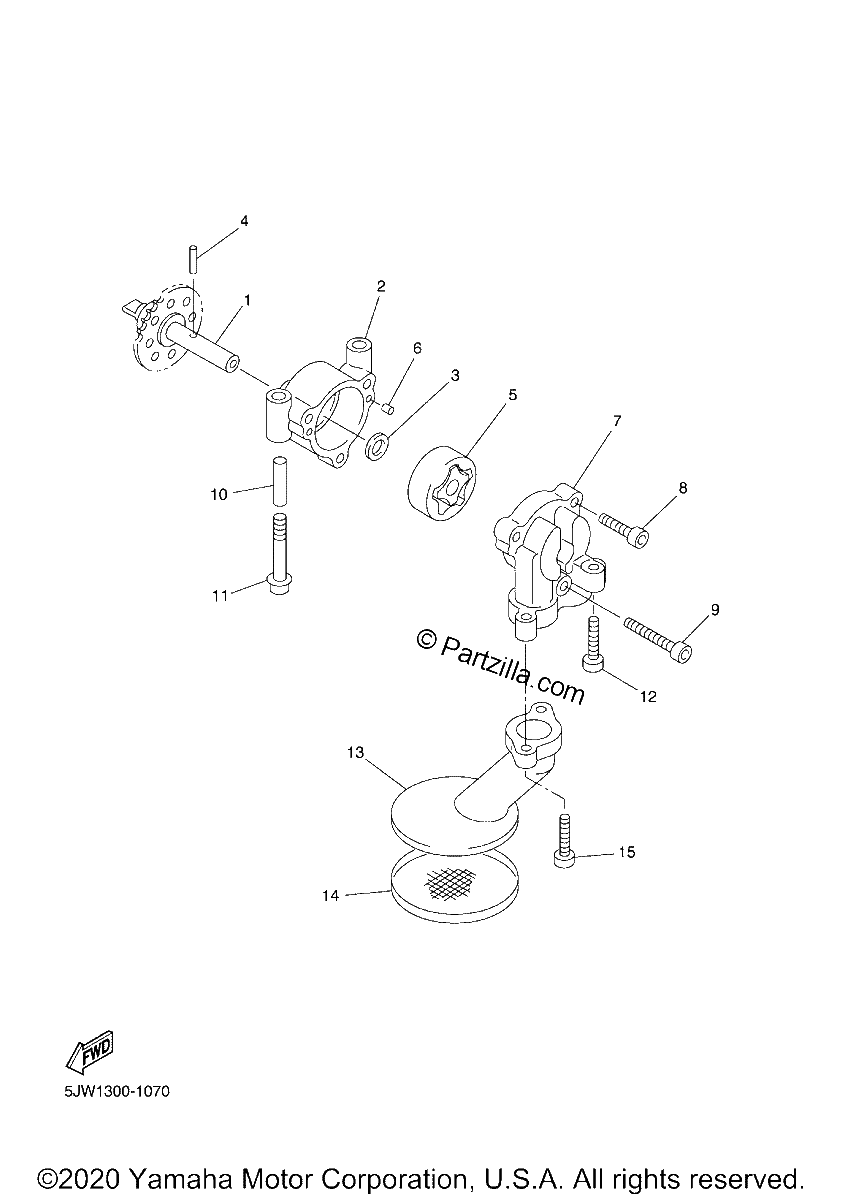 Diagrama de OIL PUMP