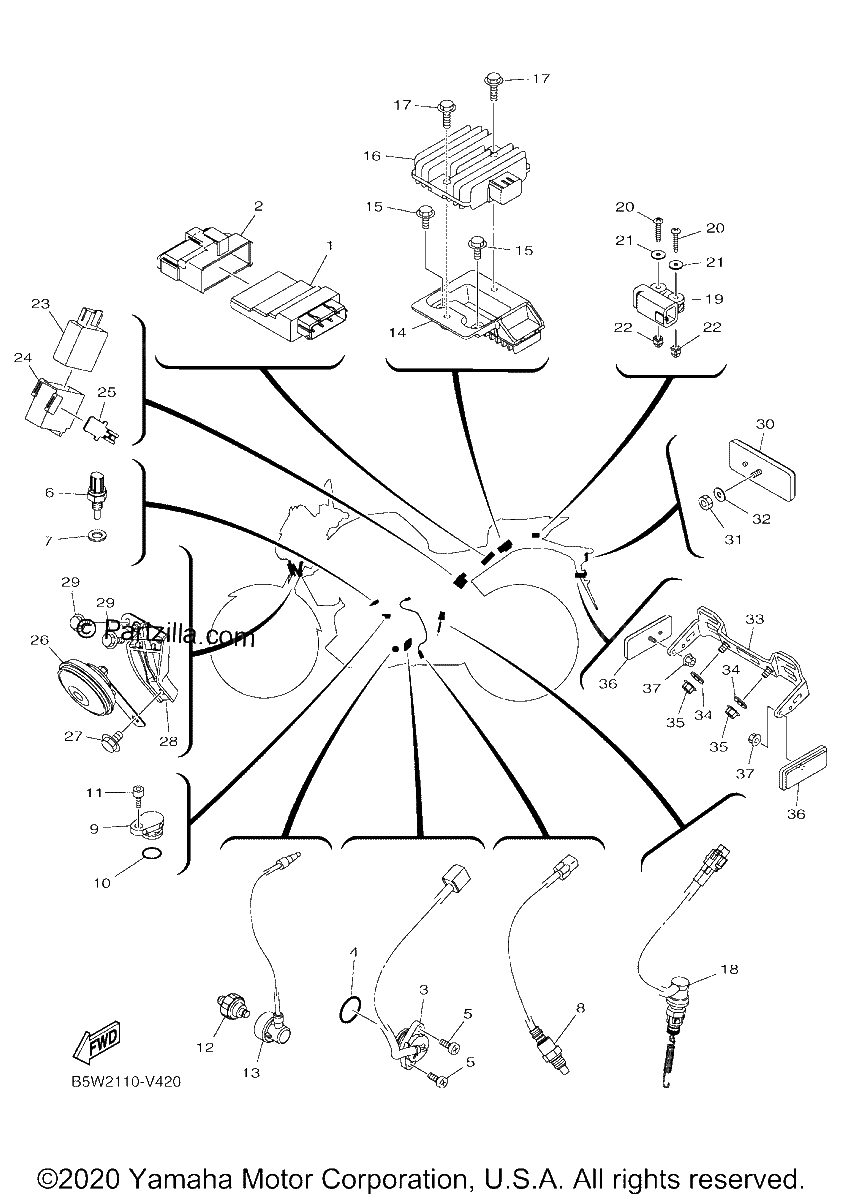 Diagrama de ELECTRICAL 2