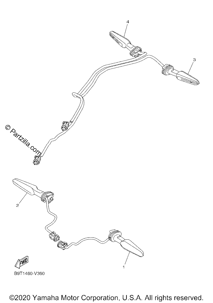 Diagrama de FLASHER LIGHT