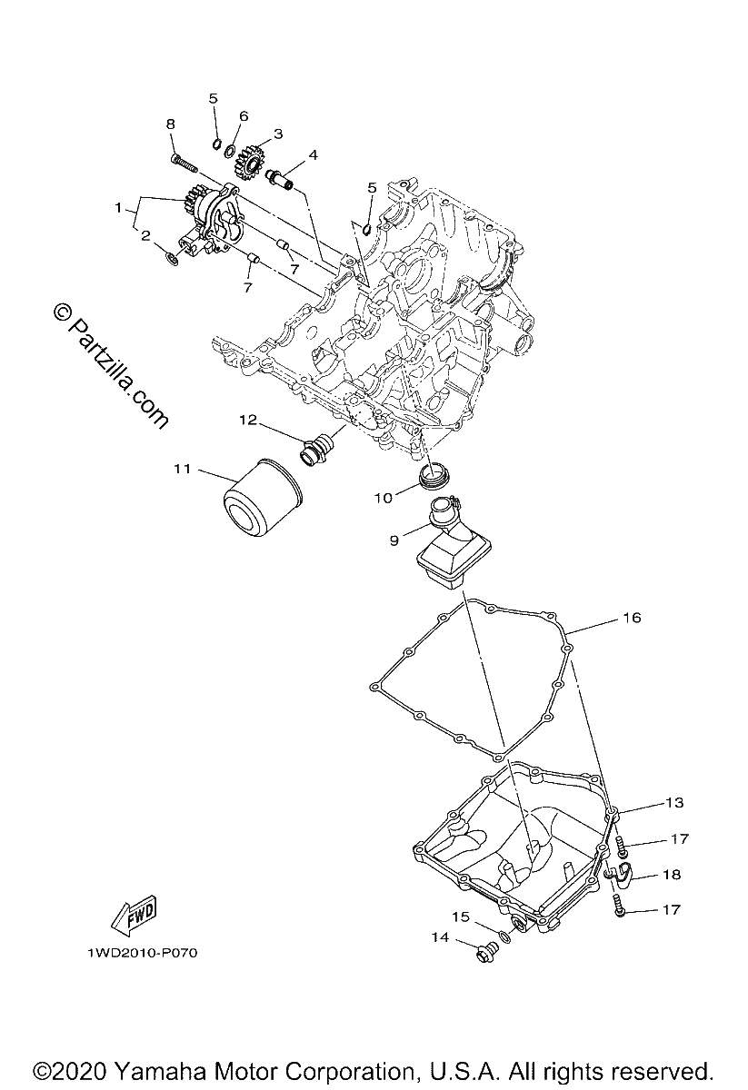 Diagrama de OIL PUMP