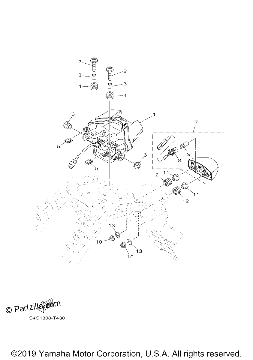 Diagrama de TAILLIGHT