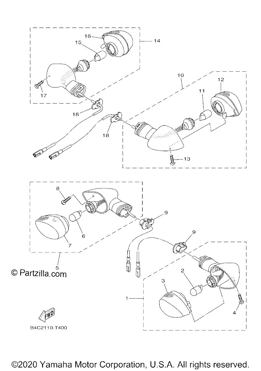 Diagrama de FLASHER LIGHT