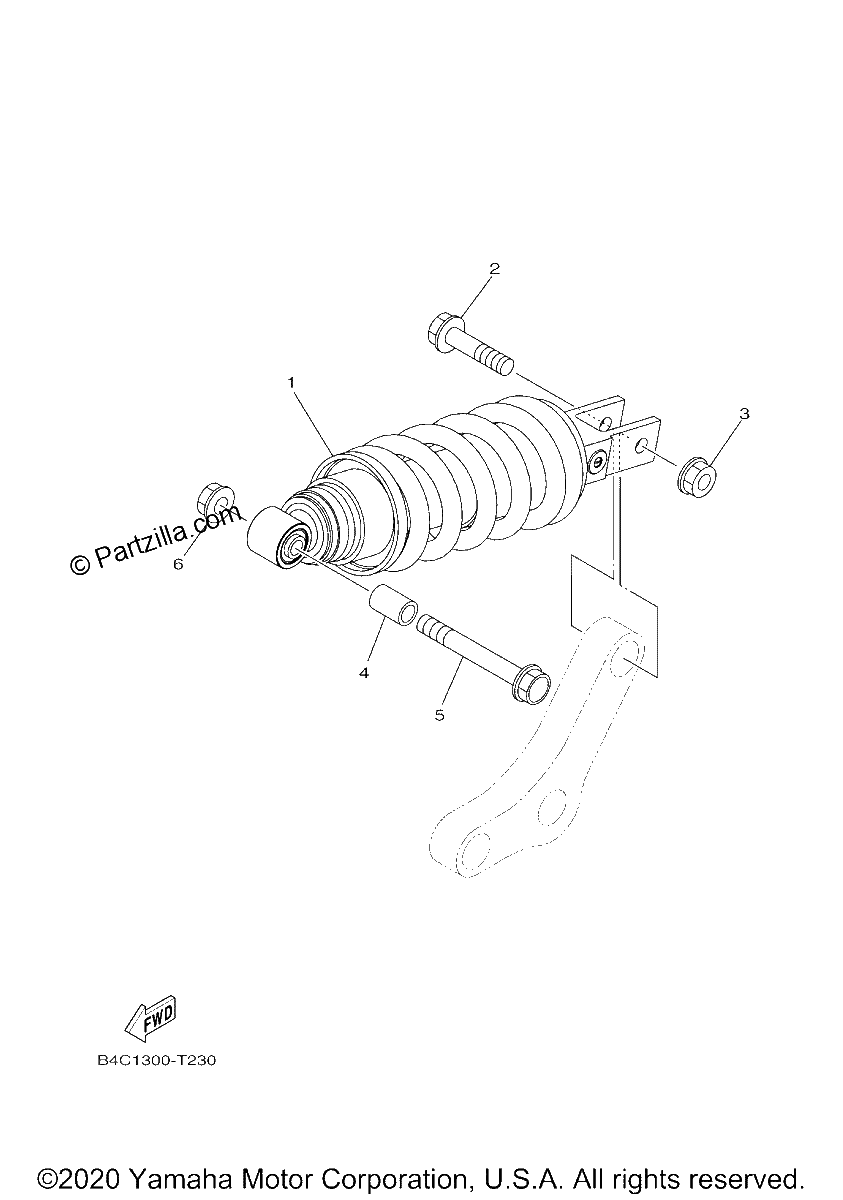Diagrama de REAR SUSPENSION