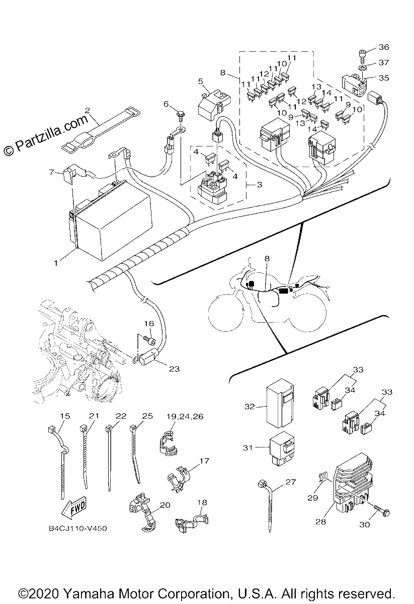 Diagrama de ELECTRICAL 1