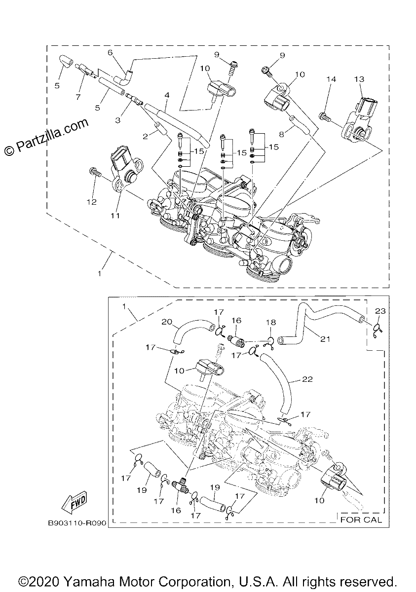 Diagrama de INTAKE