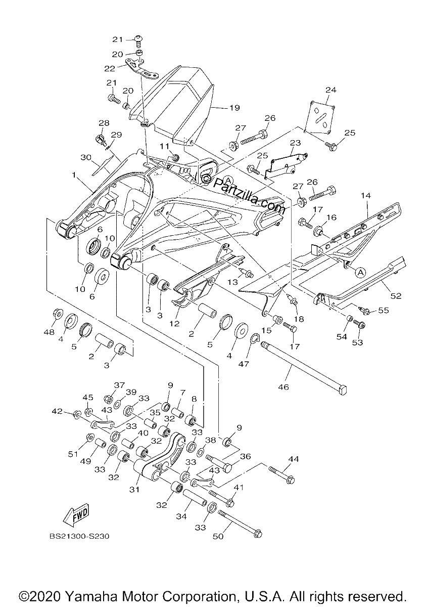 Diagrama de REAR ARM