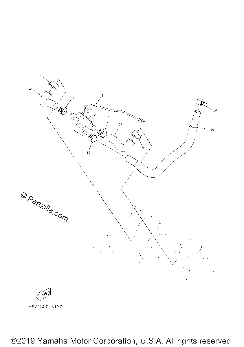 Diagrama de AIR INDUCTION SYSTEM