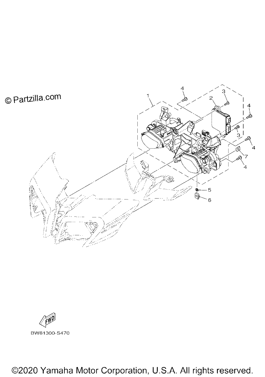 Diagrama de HEADLIGHT