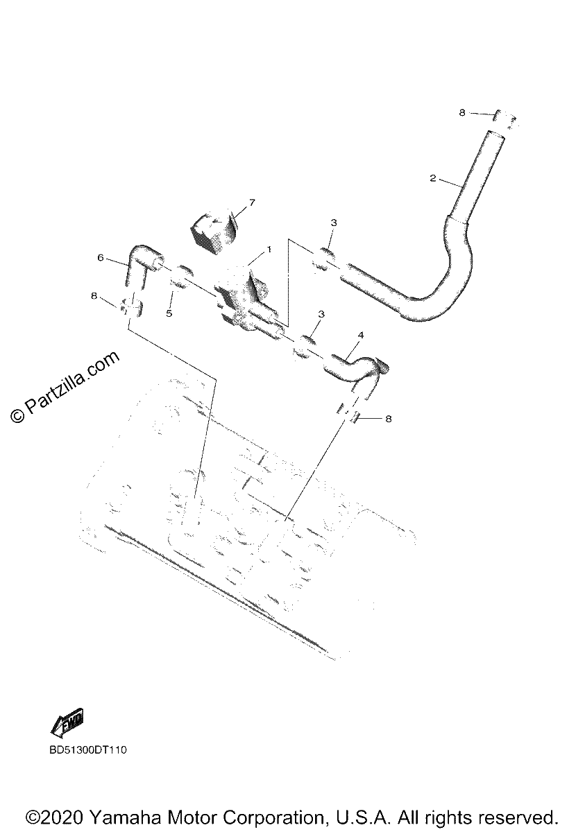 Diagrama de AIR INDUCTION SYSTEM