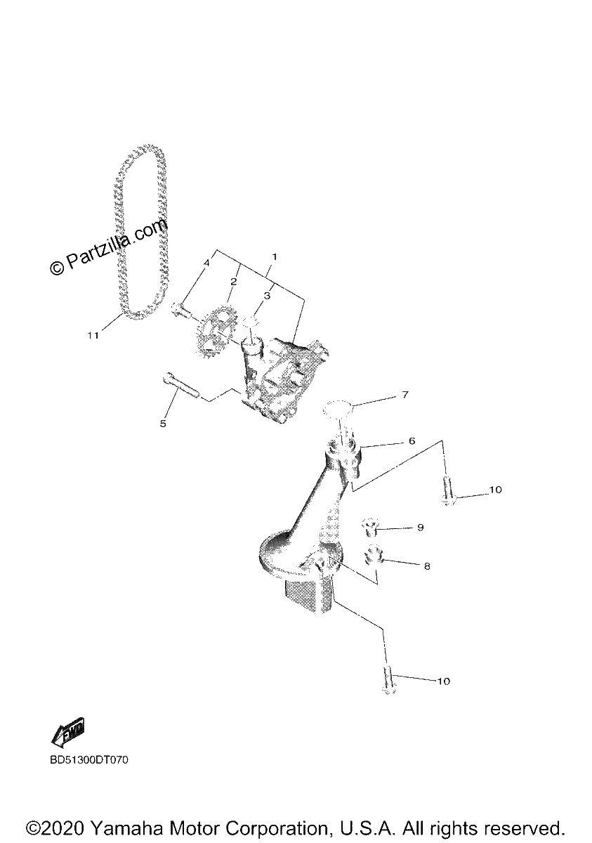 Diagrama de OIL PUMP