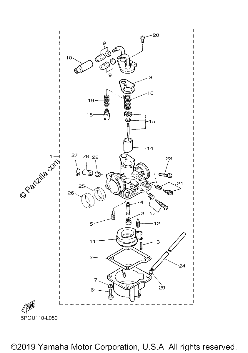 Diagrama de CARBURETOR